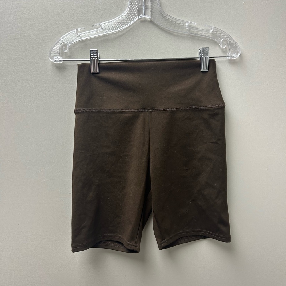 Garage‎ Women’s Brown Biker Shorts